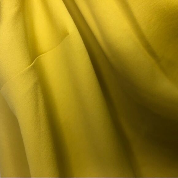 𝅺Addition  Elle Drape Neck Yellow Sleeveless Blouse Size 4x NWT Brand New - Picture 7 of 11